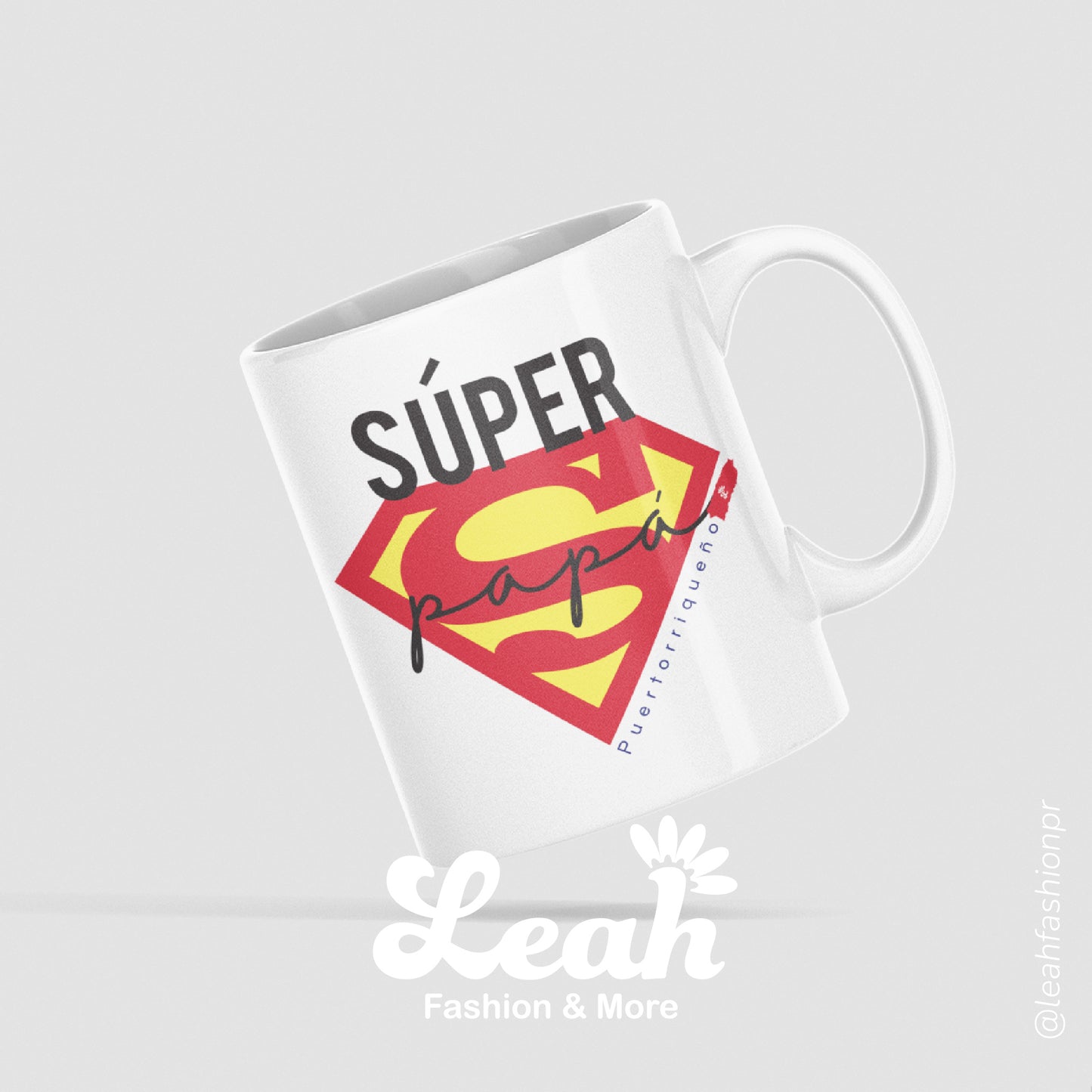 Mug Súper Papá puertorriqueño