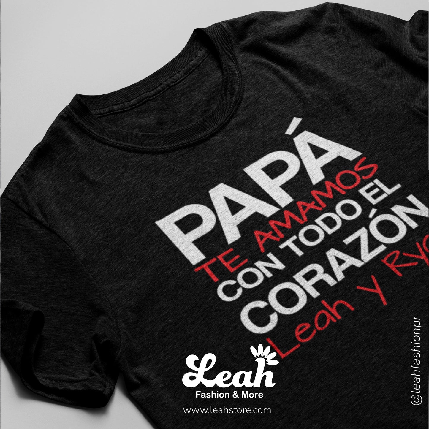 Papá te amo con todo el corazón T-Shirt
