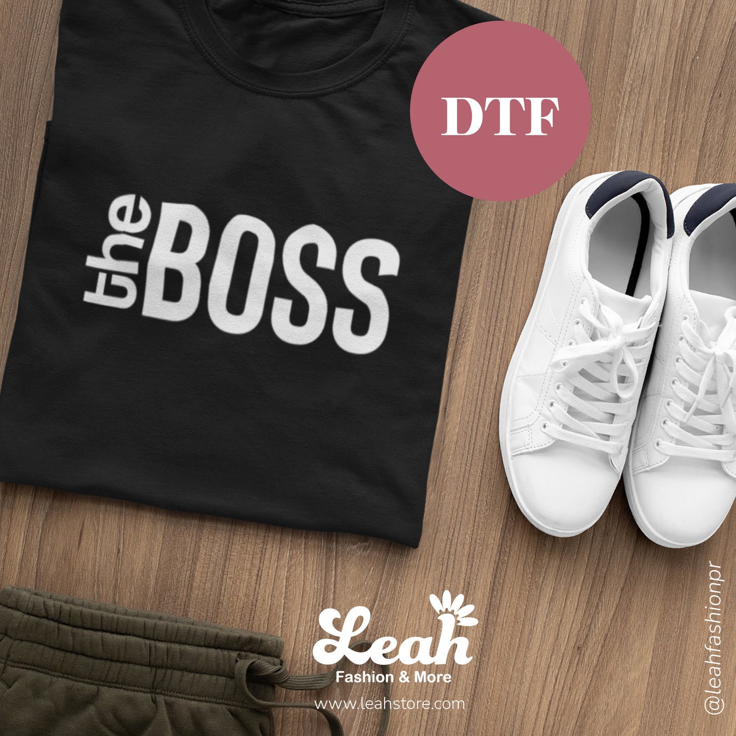 The Boss DTF print