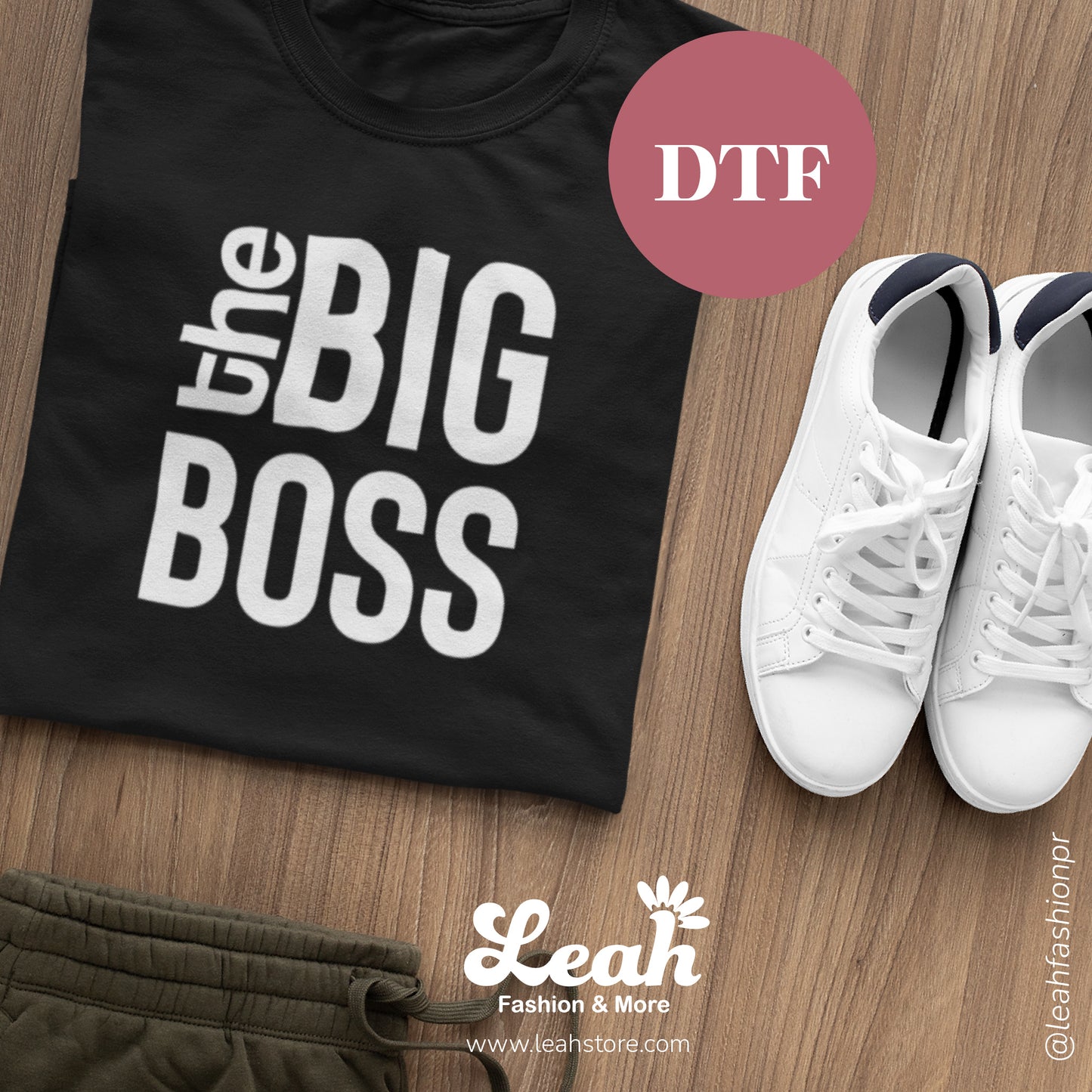 The Big Boss DTF print