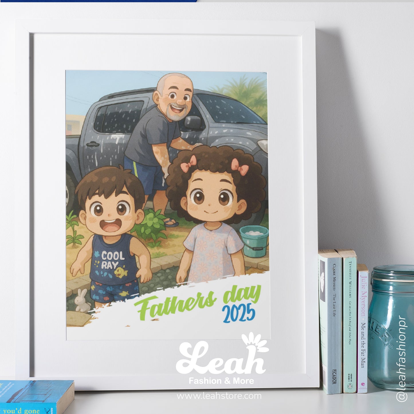 Custom Framed Art – Dad or Grandpa