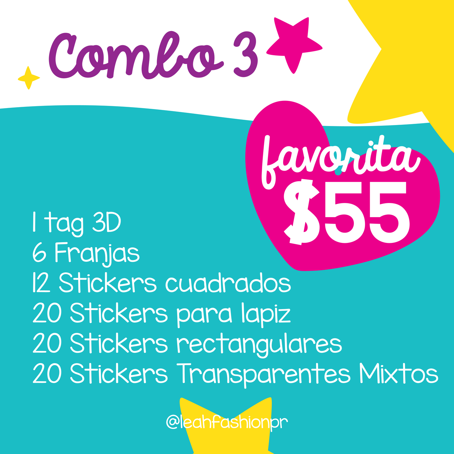 Combo Back to School #3 - Favorita