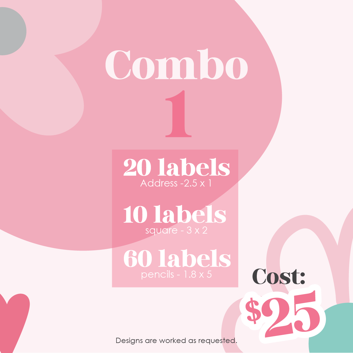 Combo 1 - Stickers para el Regreso a Clases