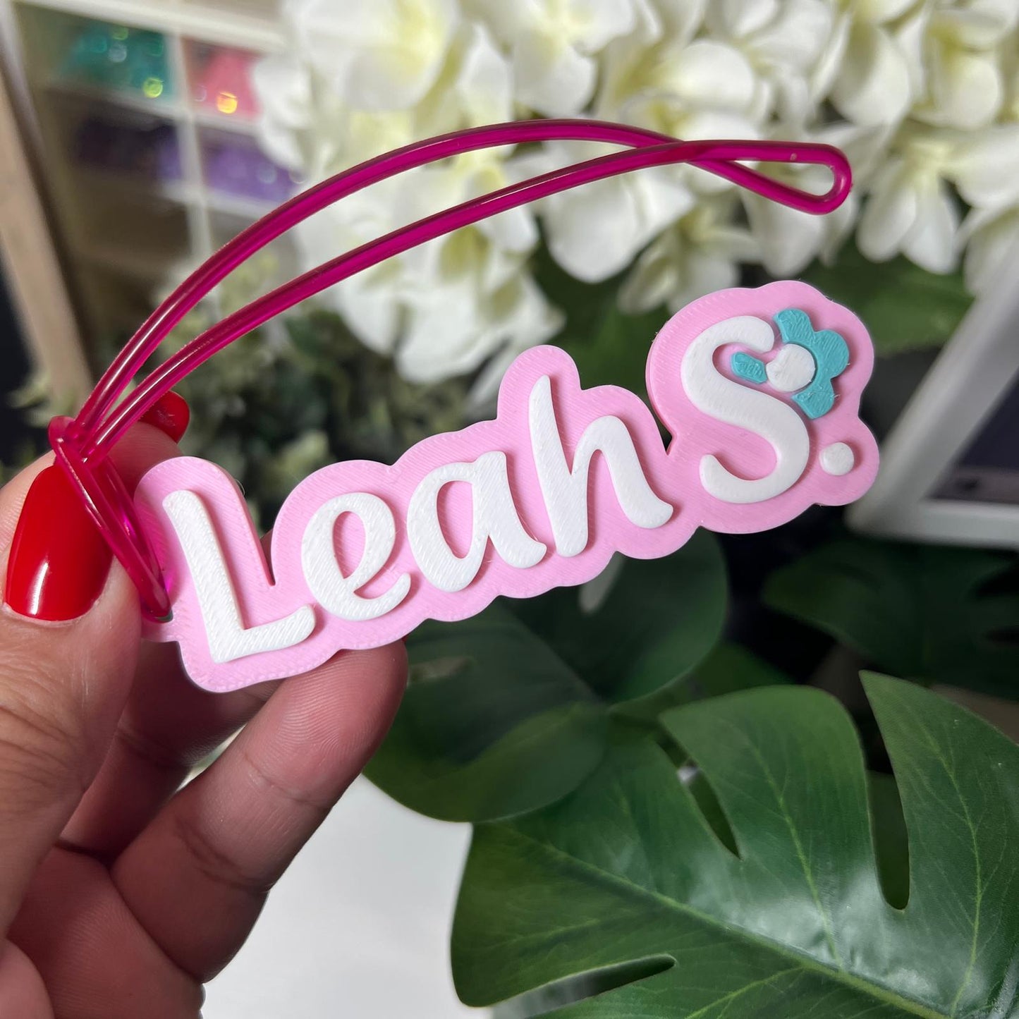 Tags con nombre 3D