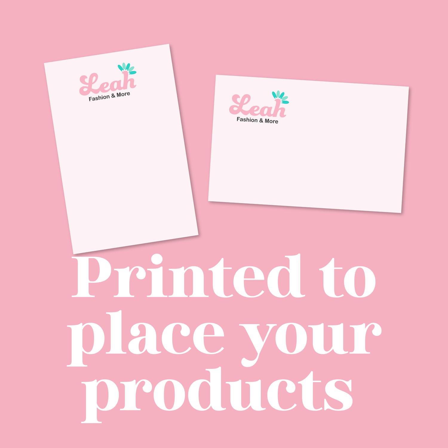 Printed and Flyers to place your promotion or products