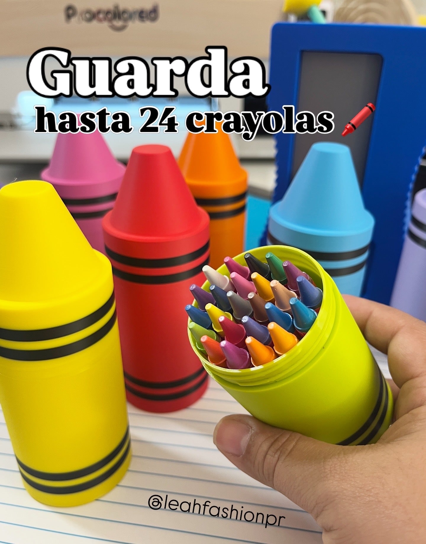 Estuche de Crayolas Personalizado