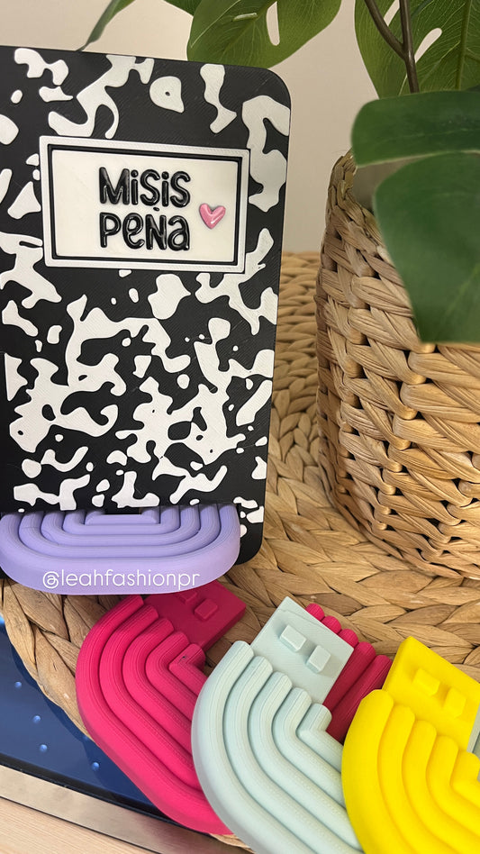 Soporte para Celular Personalizado de Maestra