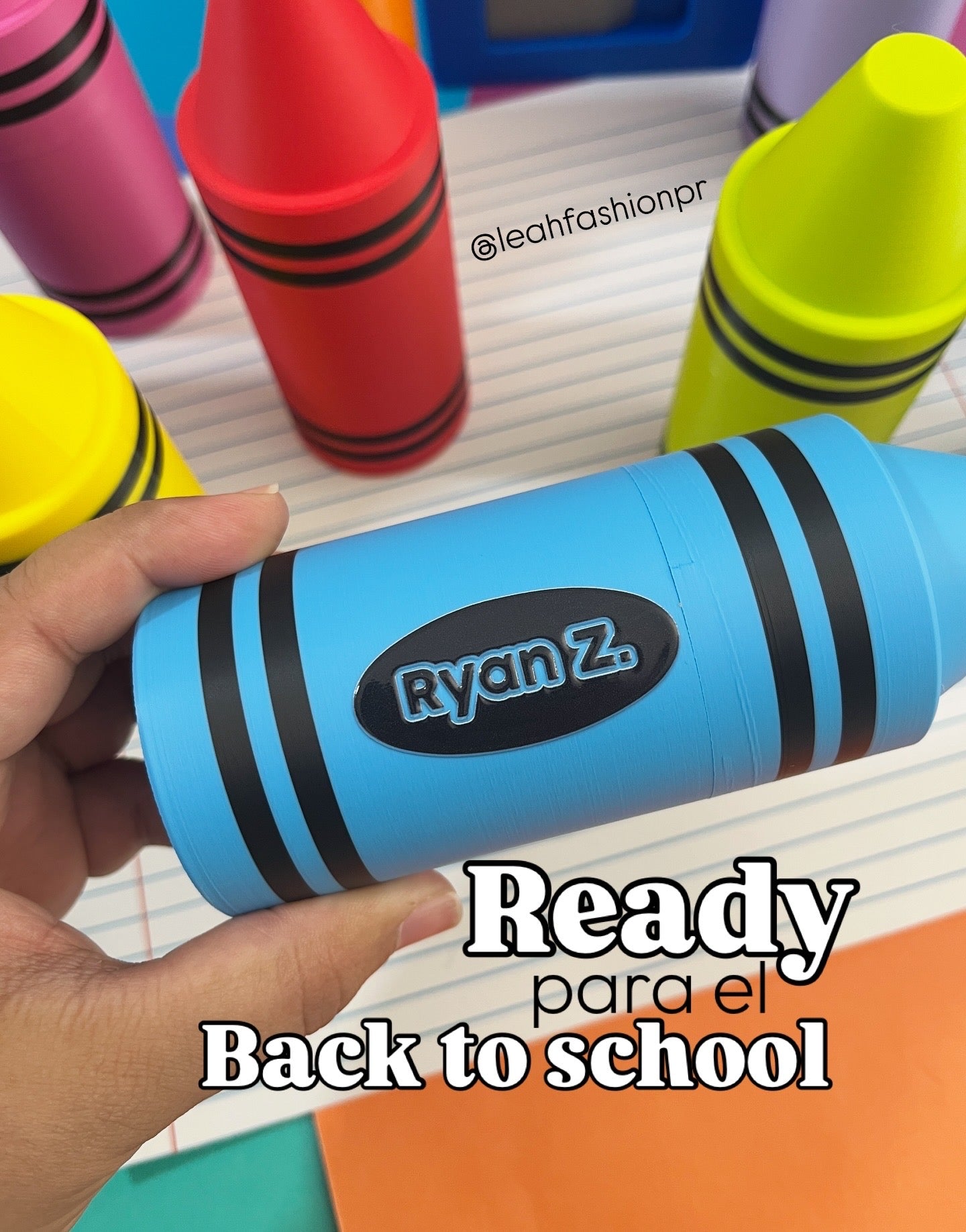 Estuche de Crayolas Personalizado