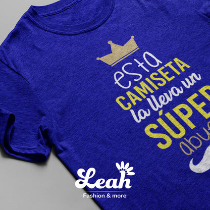 Esta camiseta la lleva un súper abuelo