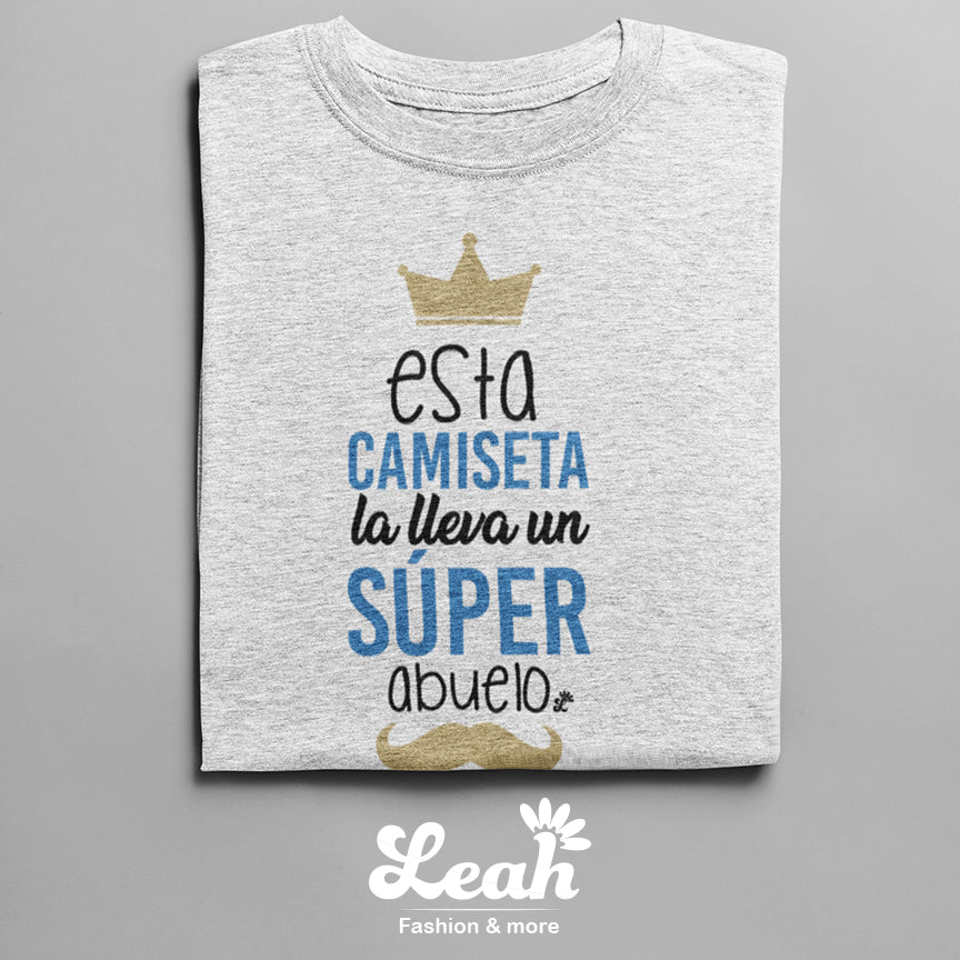 Esta camiseta la lleva un súper abuelo