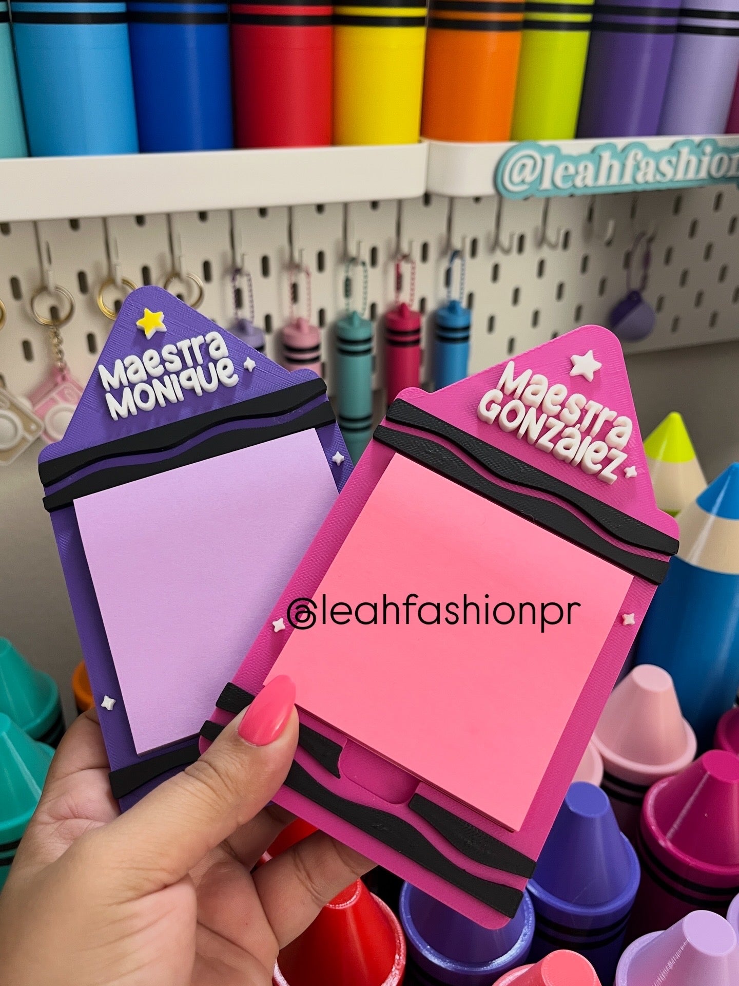 Porta Post-it Escolar Personalizado