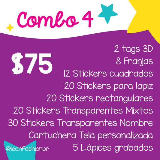 Combo Back to School #4 - Completo