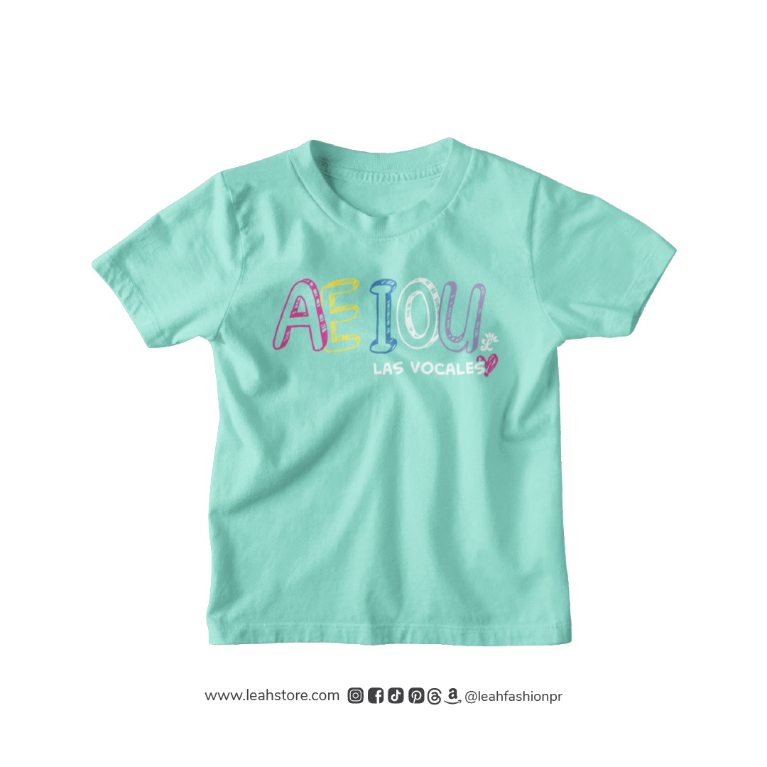 AEIOU Las Vocales T-Shirt