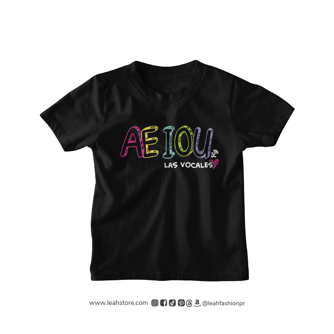 AEIOU Las Vocales T-Shirt