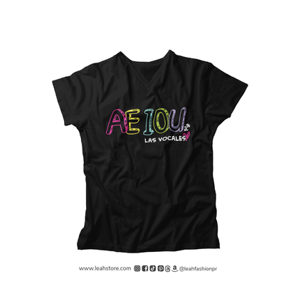 AEIOU Las Vocales T-Shirt