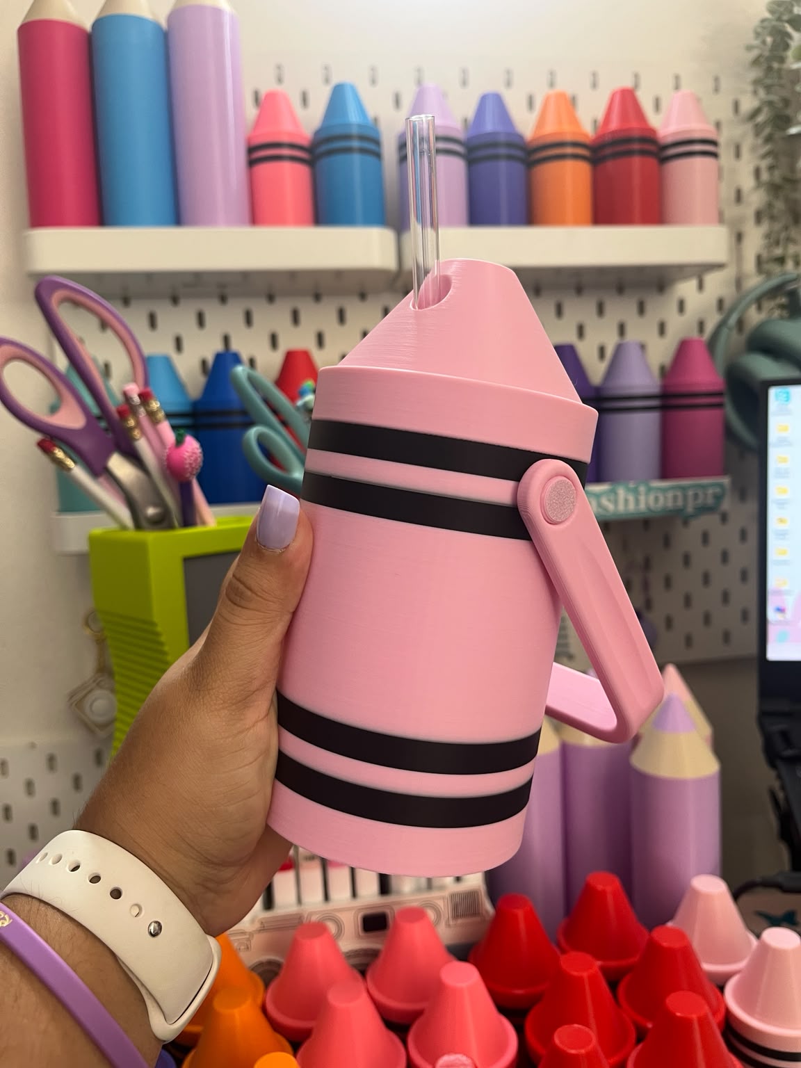 Crayon Tumbler 12 oz