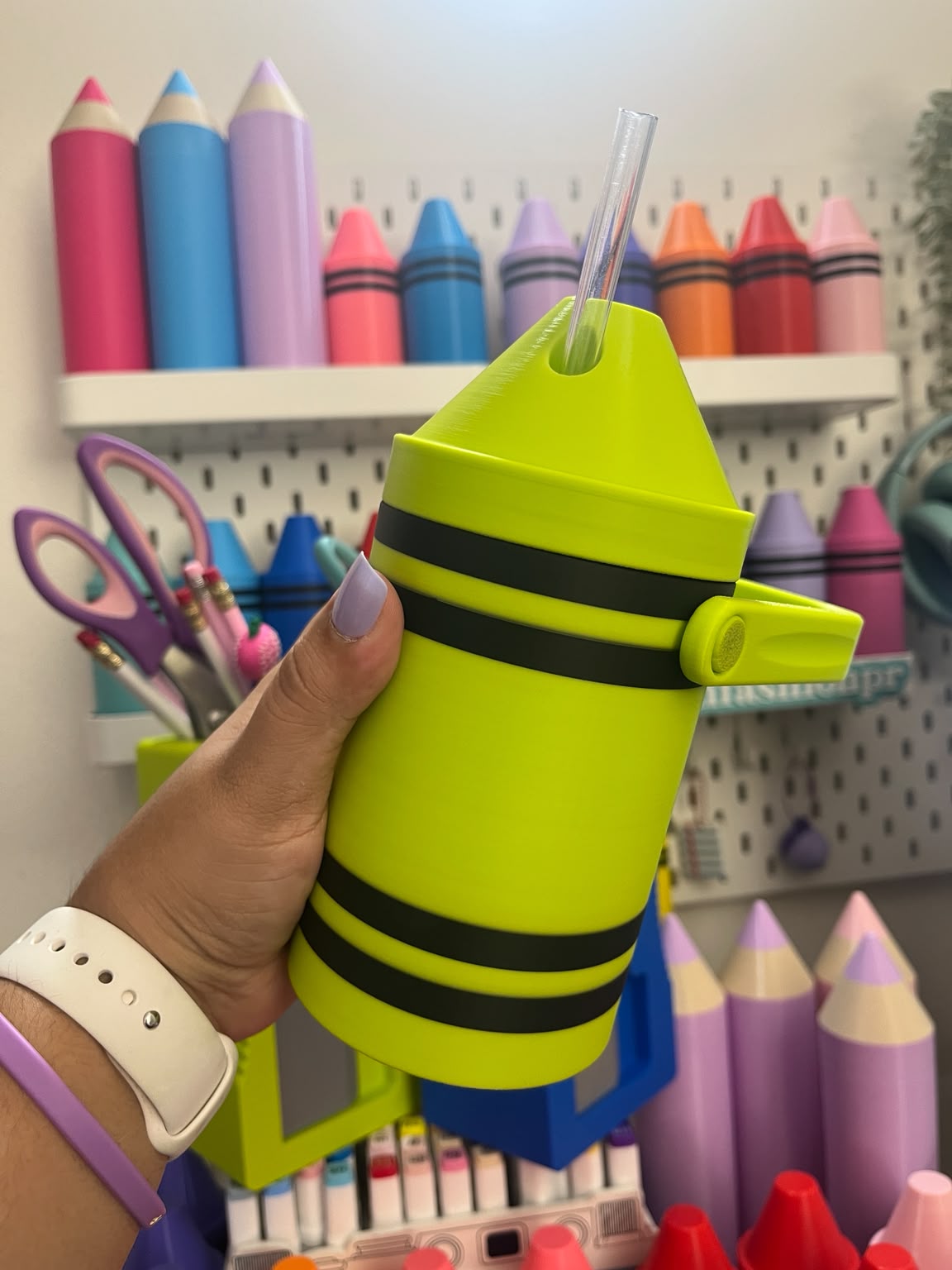 Crayon Tumbler 12 oz