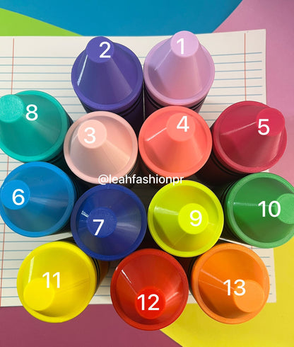 Estuche de Crayolas Personalizado