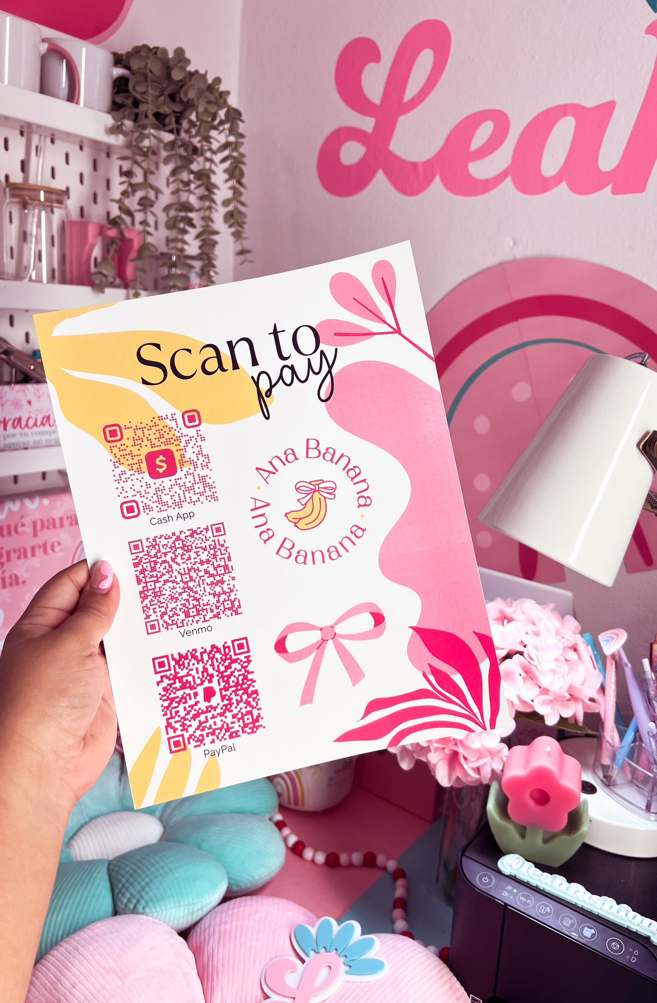 Scan to pay Art – Leah Fashion and More