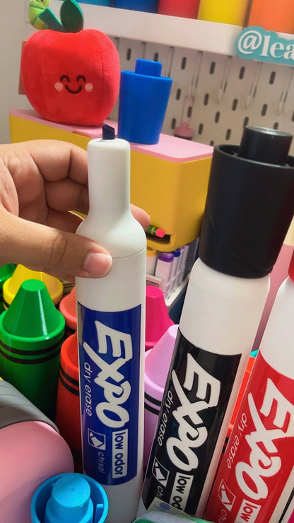 Cómo colocar el marcador dentro del Marcador Dry Erase Gigante 3D