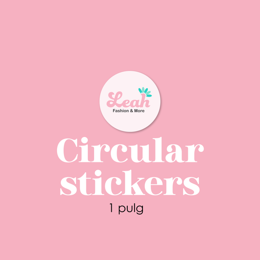 Circular Stickers - 1 pulg