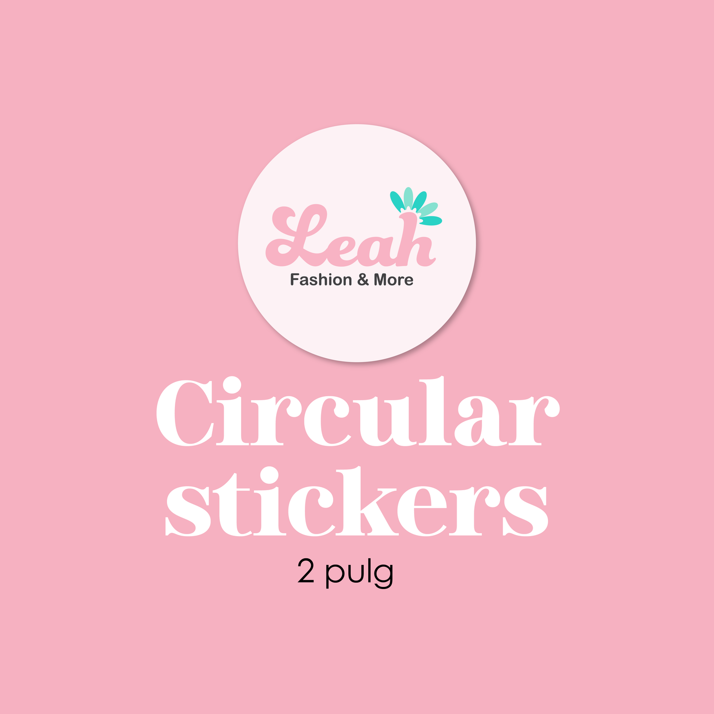 Circular Stickers - 2 pulg