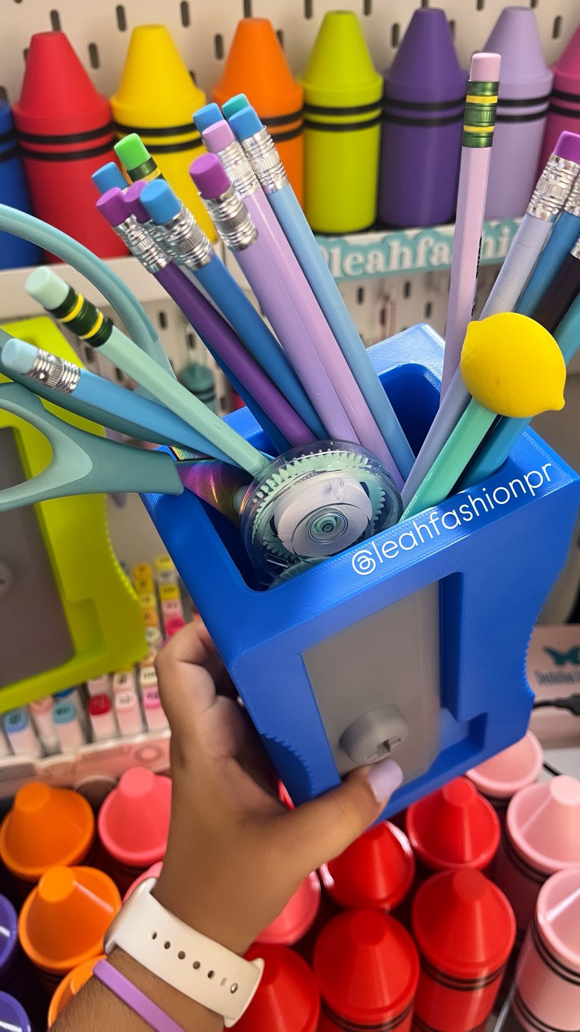Organizador de Escritorio Sacapuntas Gigante